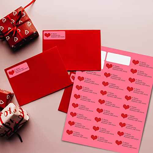 Blank Labels Fluorescent Green FBA & Mailing Labels ? 2.625" x 1", 30 Labels Per Sheet, Bright Visibility for Warning or Inventory Use, Inkjet & Laser Printer Compatible