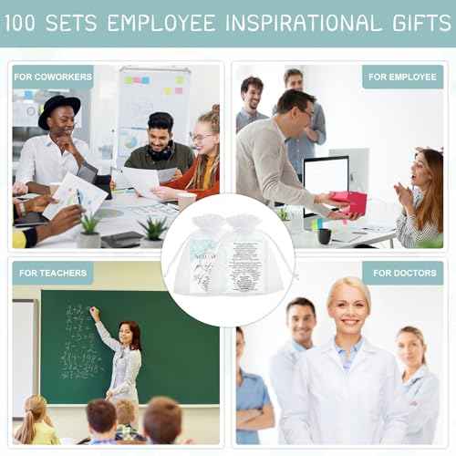 Starfish Story Gifts You Make a Difference Keychains with Cards Appreciation Gifts for Coworkers Employee Office