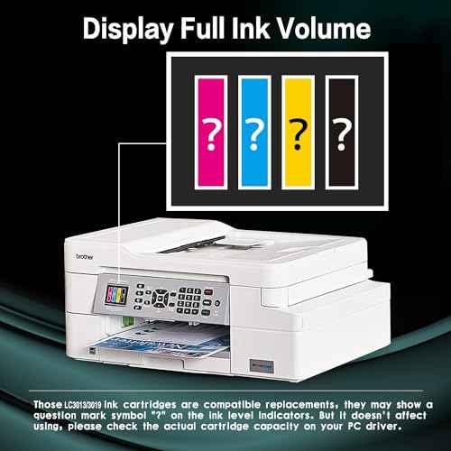Kingjet LC3013 Ink Cartridges Compatible for LC3013 LC3011 Ink Cartridges BK/C/M/Y Replacement for Brother LC3013 LC3011 Use with Brother MFC-J497DW MFC-J491DW MFC-J690DW MFC-J895DW Printers,8 Pack