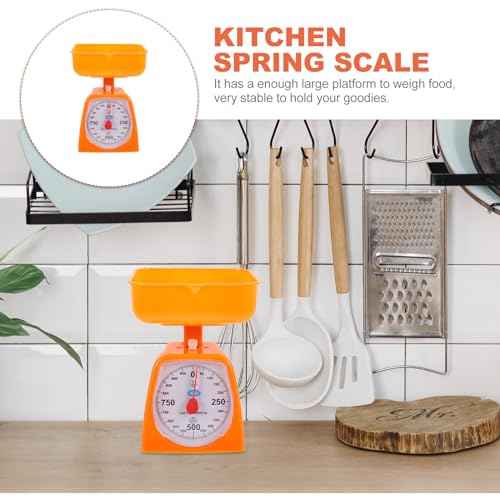 Mechanical Food Scale: Analog Kitchen Scale - for Teachers Elementary, Teacher Supplies, School Supplies