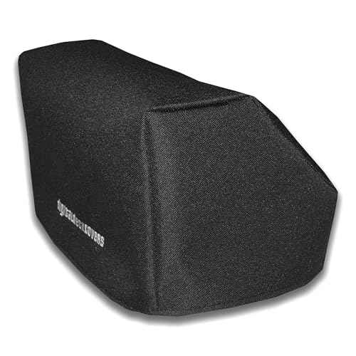 DigitalDeckCovers Premium Dust Cover for Epson FastFoto & Document Scanners (FF-680W, DS-530, DS-770, DS-870, DS-970, ES-400W, ES-500W) - Antistatic, Water-Resistant, Black Fabric Protector