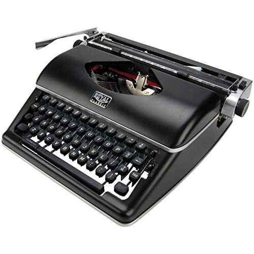 Royal Consumer Information Products Classic Retro Manual Typewriter (Black), Model Number: 79104P
