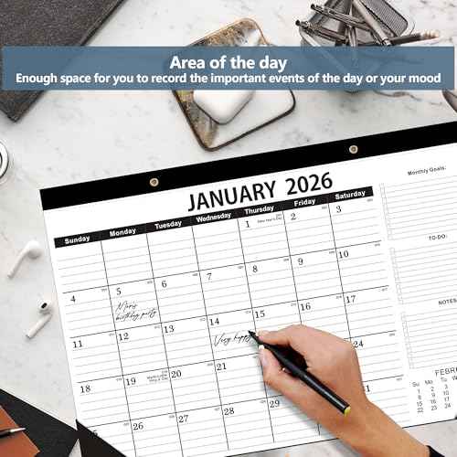 Desk Calendar 2026,January 2026 to June 2027,2026 Desk Calendar- 12x17",Calendar 2026-2027 as Office Calendar,Teacher 2026 Calendar (3 PACK)