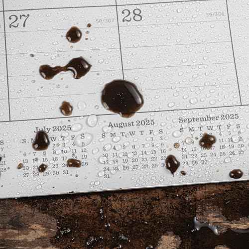 Rite in the Rain Dated 2025 Desk Calendar, 20" x 16", 13 Monthly Sheets (No. D2025M)