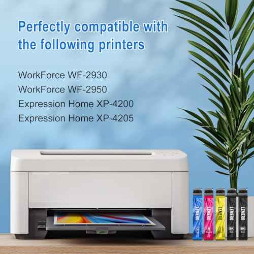 Remanufactured for Epson 232XL Ink Cartridges Combo Pack Replacement for Epson 232 Ink Cartridge Use with Epson XP-4200 XP-4205 Workforce WF-2930 WF-2950 Printer 5 Pack Large Capacity 232 232XL