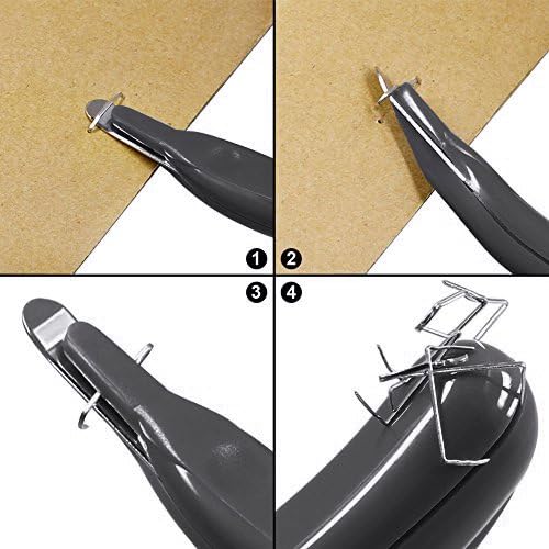ZZTX Magnetic Staple Remover Tool - 3 PCS Professional Staples Puller for Home, Office & School - Black