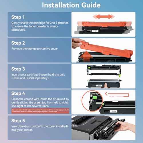 TN229XXL Black Toner Cartridge Compatible for Brother TN229 TN-229 for Brother HL-L3220CDW HL-L3280CDW HL-L3295CDW HL-L3300CDW HL-L8245CDW MFC-L3720CDW MFC-L3765CDW MFC-L3780CDW, 4500 Pages