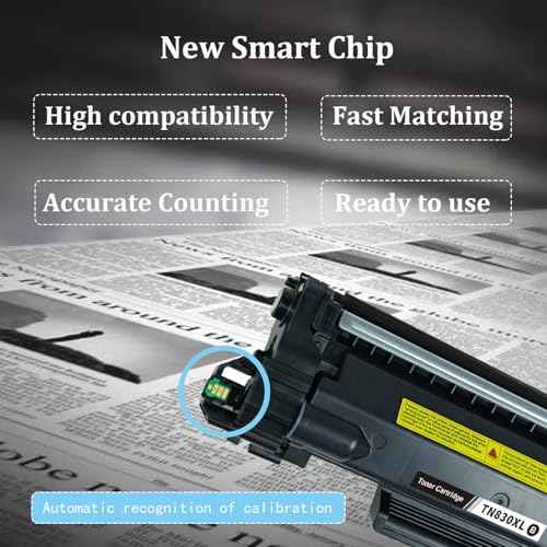 ???????????????? TN830XL Replacement for Brother TN830XL TN830 TN-830 Toner Cartridge, Compatible with HL-L2460DW DCP-L2640DW HL-L2405W HL-L2400D HL-L2480DW MFC-L2820DW MFC-L2820DWXL Printer.