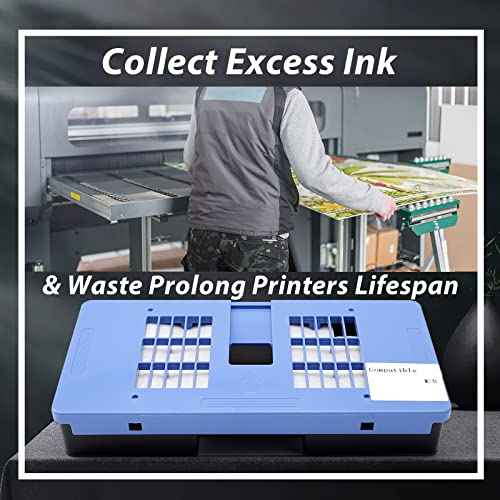 MC-31 Maintenance Cartridge Compatible with Canon imagePROGRAF TM-300TM-305 TM-5300 TM-5305 TM-5200 TM-5205 TM-200 TM-205 Printers, Adjust Ink Balance Ensure efficient Printer Operation