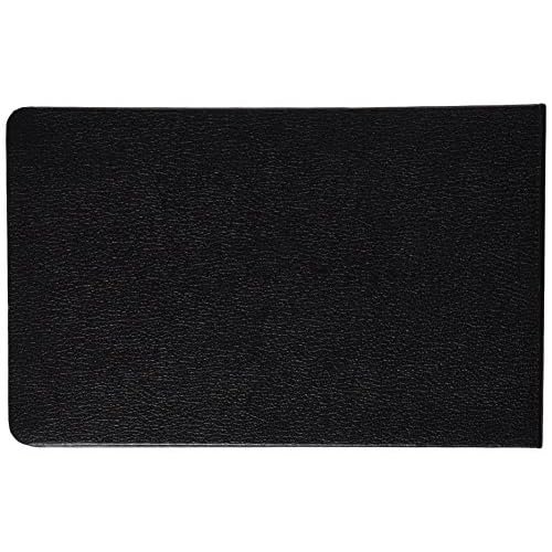 Rediform 63453 1" 4-Ring Ledger Binder with 100 Mini-Ledger Sheets and A-Z Index, 5" x 8.5" (Black)
