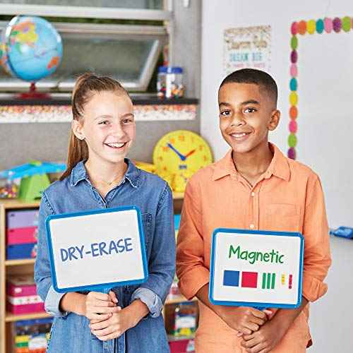 EAI Education Magnetic Blank Dry-Erase Paddles - Set of 5