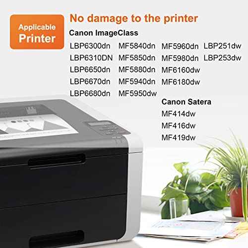 TESEN Compatible Toner Cartridge Replacement for Canon 119 CRG-119 3479B001AA Toner Black for use with Canon ImageClass MF414dw MF416dw MF419dw MF5950dw MF5960dn LBP251dw LBP253dw LBP6670dn 2PK