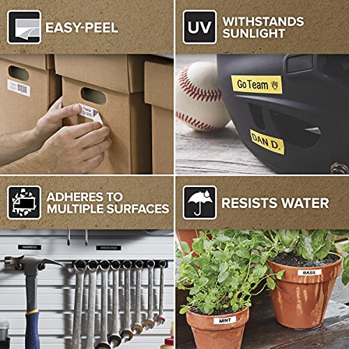 DYMO LabelManager 160 Portable Label Maker Bundle, Easy-to-Use, One-Touch Smart Keys, QWERTY Keyboard, Large Display, For Home & Office Organization, Includes 3 D1 label cassettes