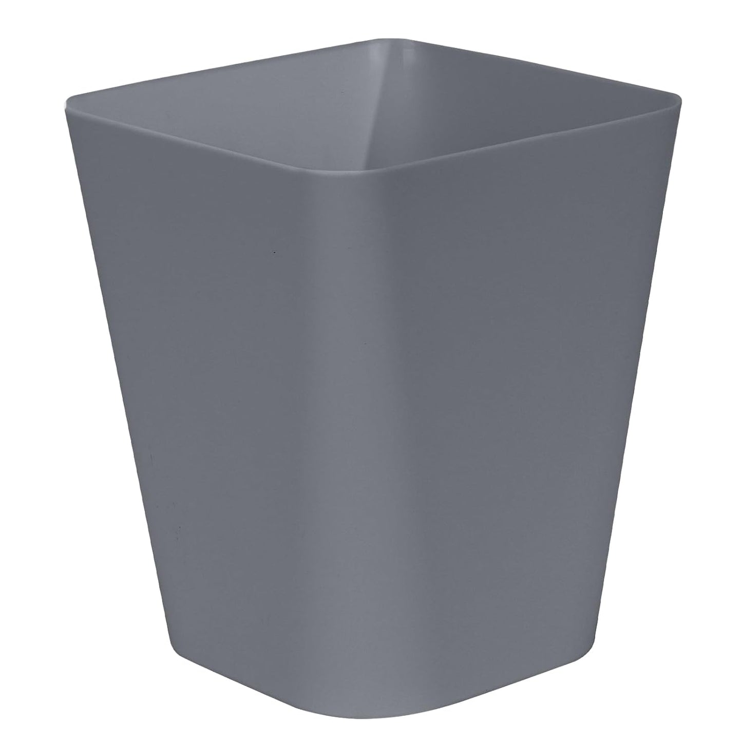 ZXJ Small Trash Can - 1.8 Gallon Waste Basket for Bathrooms, Kitchens & Offices - Grey