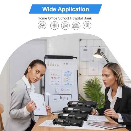 106R02777 Toner Cartridge Replacement for Xerox 3260 106R02777 106R02775 Black Toner Cartridge Work with WorkCentre 3215 3215NI 3225 3225DNI Phaser 3260 3260DI 3260DNI 3052 Printer (4-Pack)