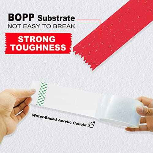 Clear Packing Tape 24 Rolls,2.7mil Heavy Duty Packaging Tape Refills for Shipping Packaging Moving Sealing, 1.88 Inch x 60 yd Per Roll,Total 1440 Yards