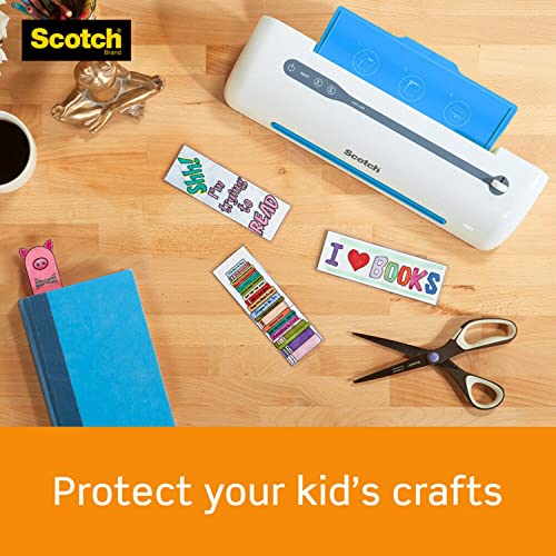 Scotch Self-Seal Laminating Pouches, No Laminator Needed, Letter Size 9.0 in x 11.5 in, 25-Pack