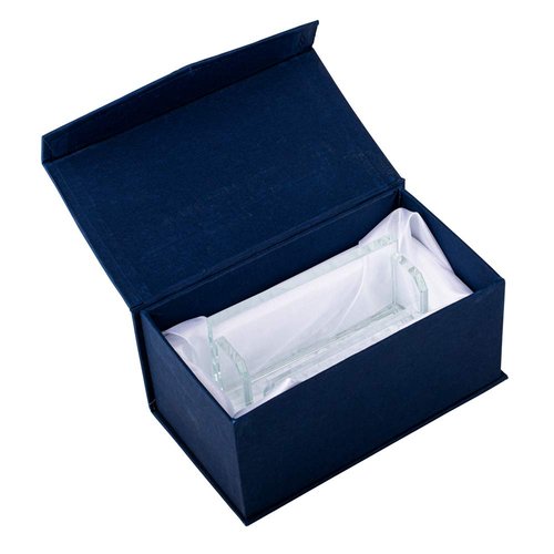 Amlong Crystal Desktop Collection Crystal Business Card Holder or Business Card Stand
