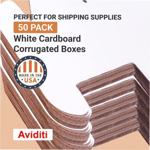 AVIDITI Shipping Boxes Small 3"L x 3"W x 18"H , 25-Pack | Corrugated Cardboard Box for Packing, Moving and Storage 3x3x18 3318