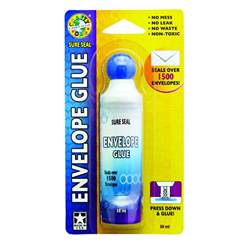 Crafty Dab Sure Seal Envelope Moistener - Washable, Easy-Flow Applicator for Mailing Seals
