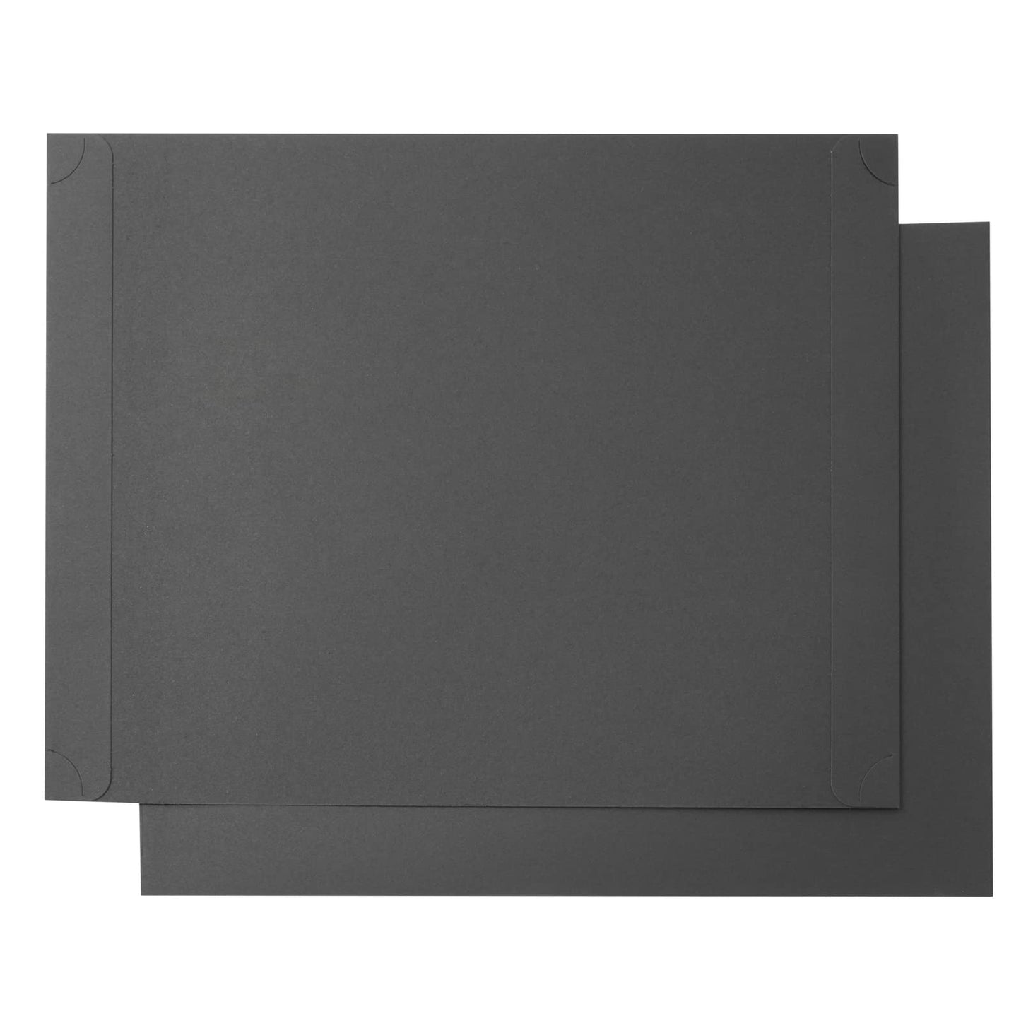 Certificate Holders - 48-Pack, Single-Sided, 8.5" x 11", Black - Bulk Diploma Covers & Certificate Folders for Employee Appreciation & Awards