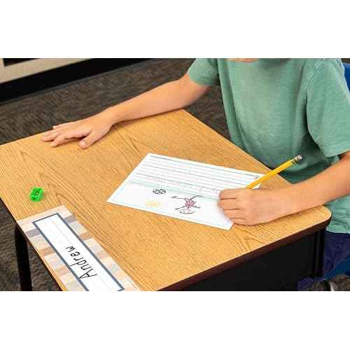 Teacher Created Resources 76511 Smart Start K-1 Story Paper: 100 sheets, White