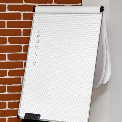 25 Sheet Graph Paper Pad 24" x 48" Large Graph 1" and 1/4" Ruled Grid Paper for Engineer Architect Designer Mathematician Draftsmen Sketch House Commercial Building Plan Drafting(White)