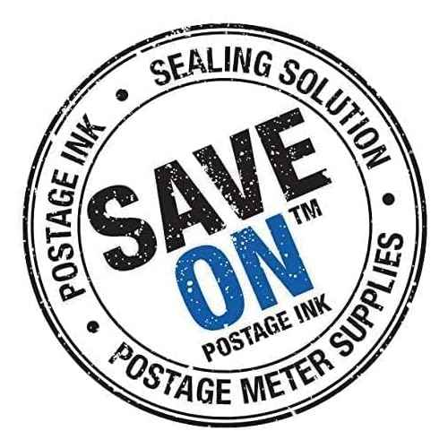 Save On Postage Ink 2.5 Gallon E-Z Seal Sealing Solution - Pitney Bowes EZ Seal - Genuine Compatible Postage Machine Ink - Postage Meter Sealing Solution - Pack of 1 2.5 Gallon Cube