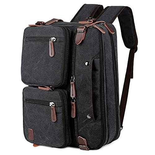 Baosha Convertible Briefcase Backpack 17 Inch Laptop Bag Case Business Briefcase HB-22