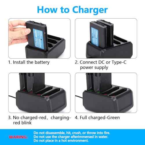 for Zebra TC77 Battery Charger Cradle - for Zebra TC7X Battery Charger - for Symbol/Zebra TC70 TC70X TC72 TC77 TC75 TC55 Barcode Scanner Batteries Charger Cradle SAC-TC7X-4BTYC1 (4-Slot)