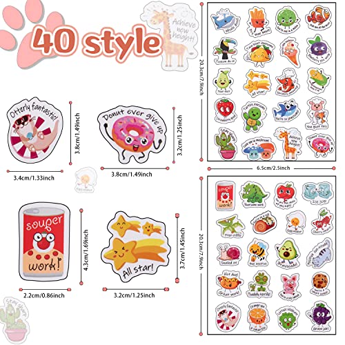 800pcs Teacher Classroom Motivational Stickers for Kids & Students - Fun Educational Rewards