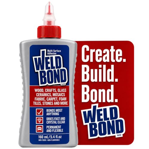 Weldbond Multi-Surface Craft Glue 5.4oz - Non-Toxic, Clear, 1 Pack