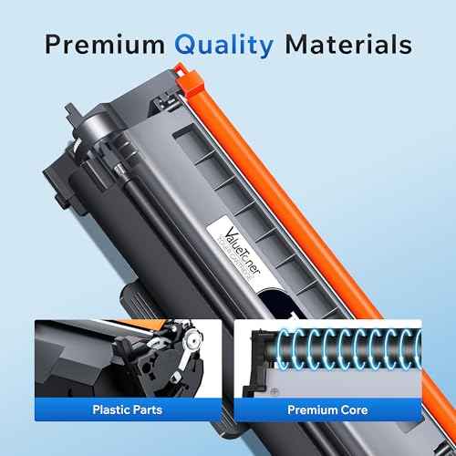 Valuetoner TN760 Toner for Brother Printer Compatible for Brother TN760 TN-760 TN730 TN-730 use with HL-L2350DW HL-L2395DW HL-L2390DW HL-L2370DW MFC-L2690DW L2750DW L2710DW L2550DW Printer (2 Black)