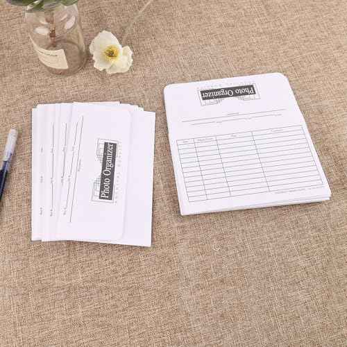 Lineco, Acid Free Photo organizer White File Envelopes 4x6 Inch, for Photos, Postcards, Greeting Cards (25/Pack, 4 Packs)