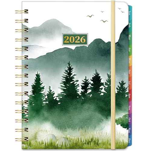2026 Planner - 2026 Planner Weekly and Monthly, Planner 2026 from Jan.2026-Dec.2026, 6.4" ¡¿ 8.5" Planner with Thick Paper, Strong Twin-Wire Binding