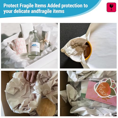 Newsprint Bulk Packing Paper Sheets Wrap for Moving, Shipping &