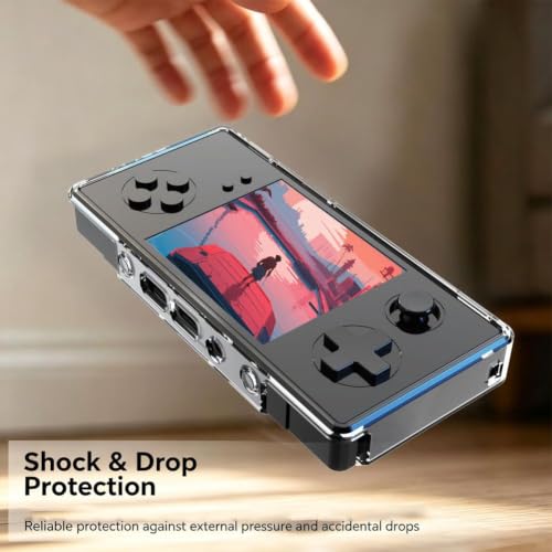 Clear TPU Protective Case for GKD 350H Ultra Console - Shockproof & Heat Dissipation, One Size