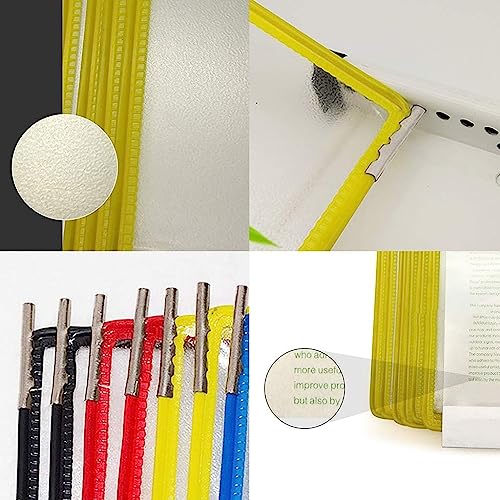 Gray Wall Mounted Flip Chart System A4 Display File Holder for Office & Exhibitions