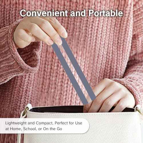 8Pcs Guided Reading Strips Clear Overlay Trackers Highlighting Tools for Students Dyslexia Visual Stress Reading Guide Rulers for Kids Adults Classroom Supplies Reading Helper