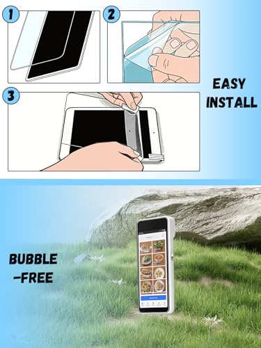Portable Square Handheld Screen Protector Hydrogel Film for POS Devices
