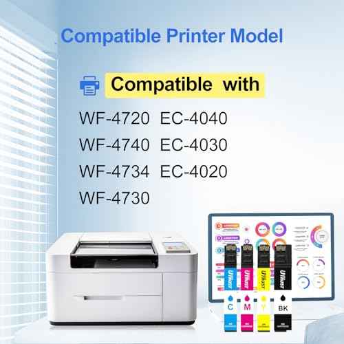 LEMERO UTRUST 802XL Ink Cartridges Combo Pack Remanufactured for Printers 802 802XL T802 T802XL Works with Workforce Pro WF-4740 WF-4730 WF-4720 WF-4734 EC-4020 EC-4030 (4 Pack)