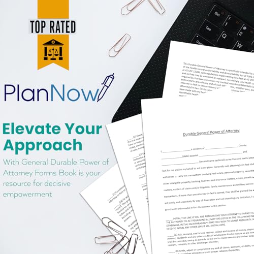 Durable Power of Attorney Form with Step-by-Step Instructions, PlanNow