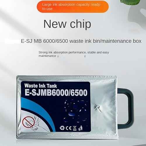SJMB 6000 6500 Waste Ink Tank Maintenance Box Collector Unit Compatible with ColorWorks CW-C6000A CW-C6000P CW-6030A CW-6030P CW-C6500A CW-C6500P Inkjet Printer (SJMB6000/6500)