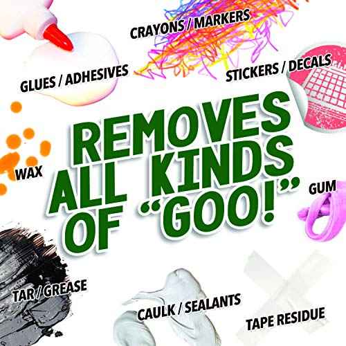 Dumond Smart 'n Easy Goo & Adhesive Remover, Surface Safe, Removes Stickers, Labels, Decals, Tape, Sticky Residue, Chewing Gum, Glue, Grease, Tar, Lemon Citrus Scent, 1 Gallon Refill
