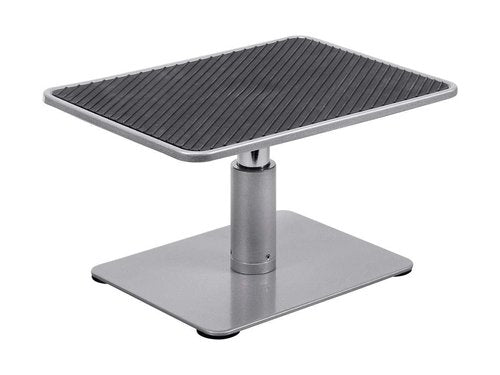 Monoprice Universal Monitor Riser Stand - Raises Monitors 4.6 to 6.5 Inches, Silver Finish - Workstream Collection