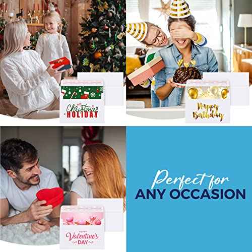 ACSTEP 500PACK 5 X 7 Envelopes, White A7 Envelopes Self Seal for Weddings, Invitations, Photos, Postcards, Greeting Cards Mailing,Baby Shower, Graduation