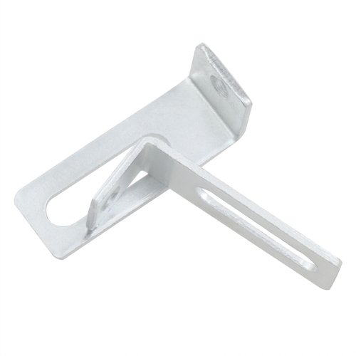 Xhziy 12 Sets White Board Hanging Kit Mounting Bracket L-Shaped Mounting Bracket Plate with Screws and Expansion Pipe for Office Classrooms