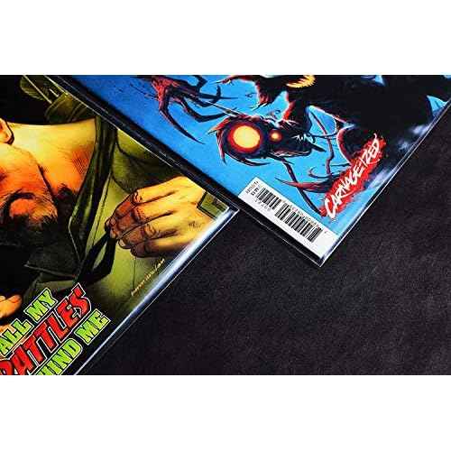 Big Fudge Comic Book Bags and Boards - Comic Book Storage Sleeves - Resealable Toploader Bag Plastic Protector Sleeves - Hard Backing Board - Cover Protectors - Comics After Silver Age or Gold Age