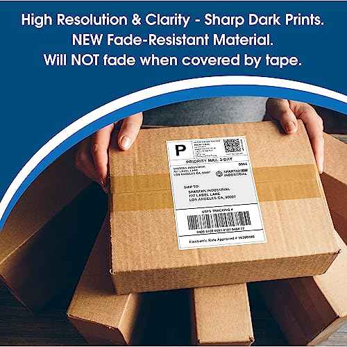 Spartan Industrial - Compatible Labels Replacement for DYMO 30256-2-5/16" X 4" Postage Shipping Labels (10 Pack)