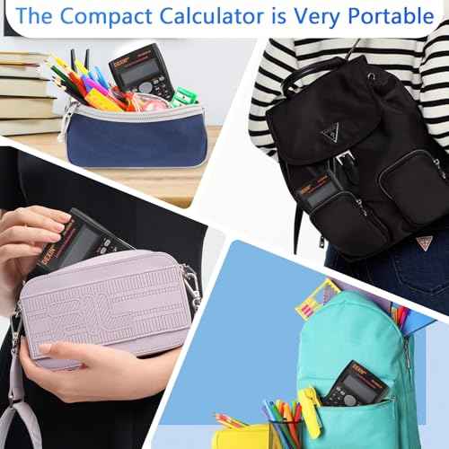 10 Pack Engineering Scientific Calculators, 2-Line Display Function Calculator, Math Calculator Ideal for Student Teacher Middle School, College and Offices